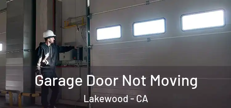  Garage Door Not Moving Lakewood - CA